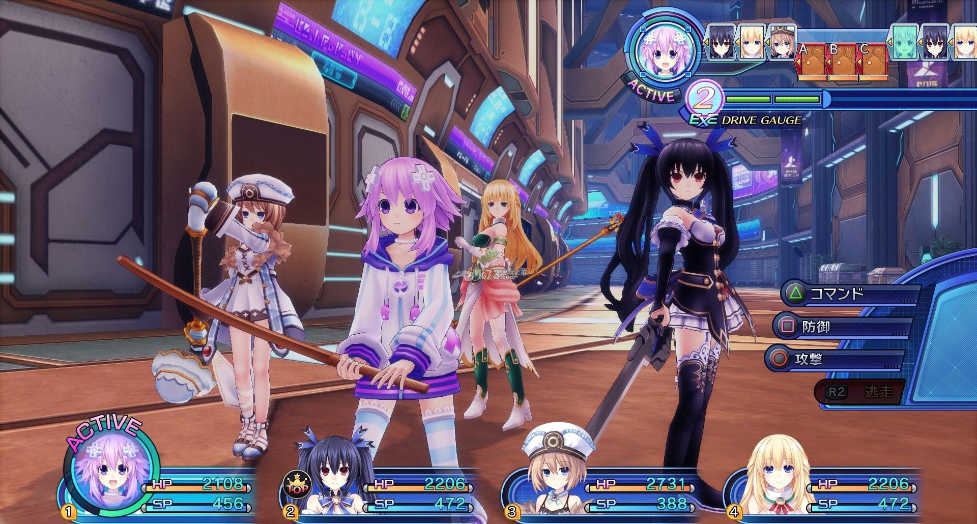 海王星系列：战机少女VS机械天使-奔驰游戏网