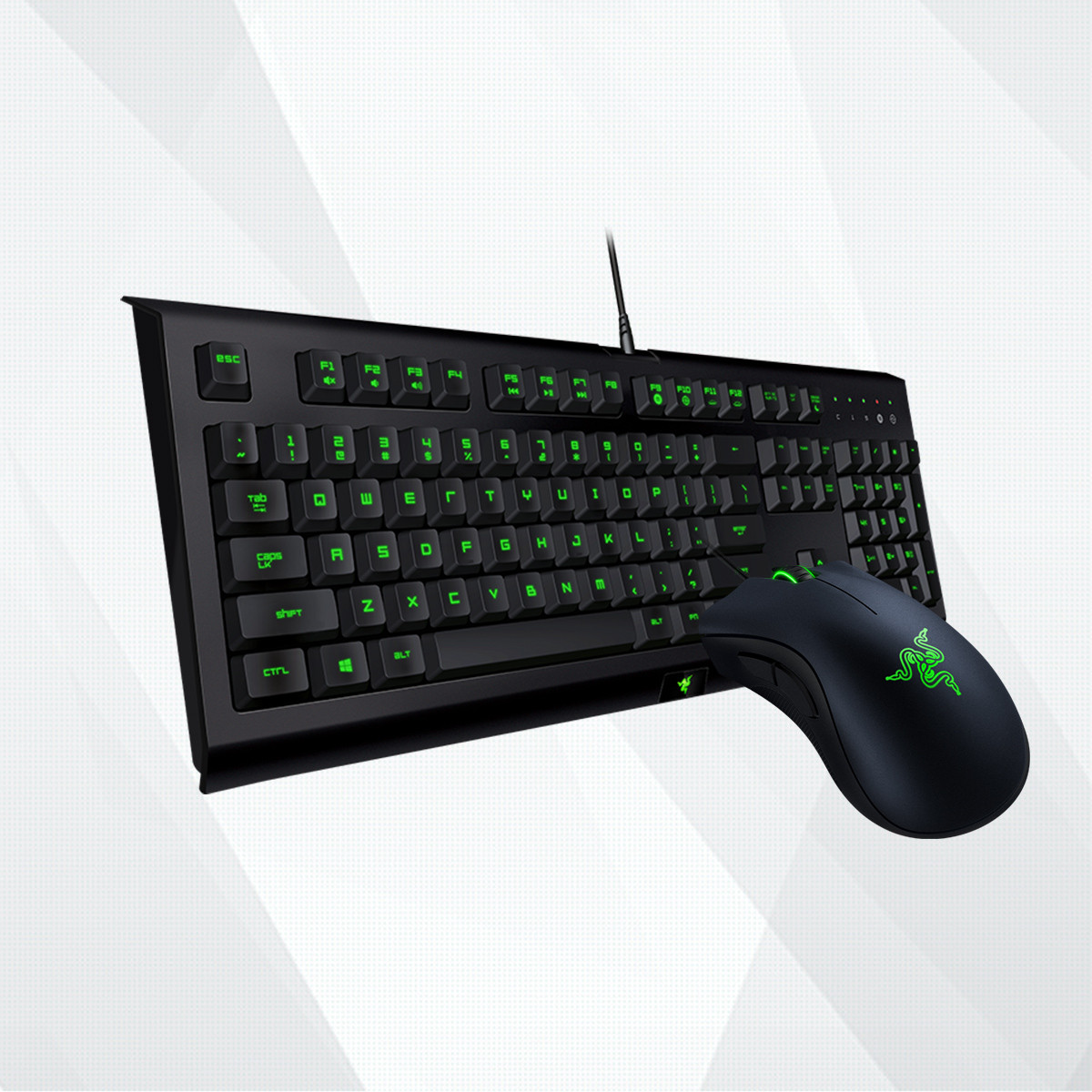 地狱之鼠_雷蛇(razer)二角尘蛛+地狱狂蛇 游戏键鼠套装_地狱蛛丝