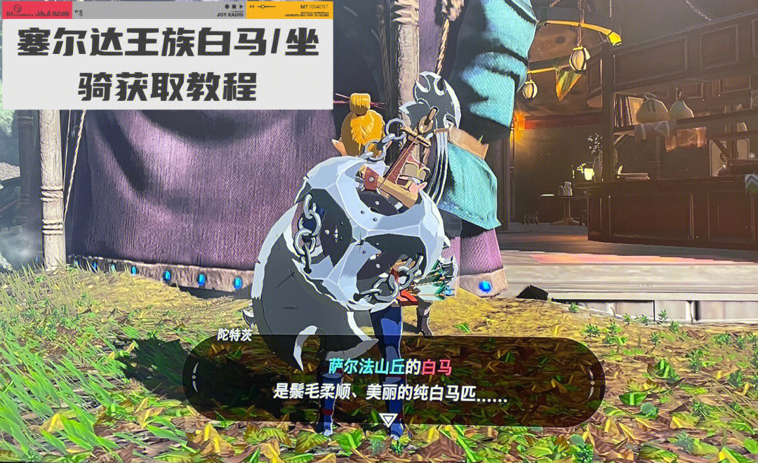 白马塞尔达人马地图_白马塞尔达怎么驯服_塞尔达白马