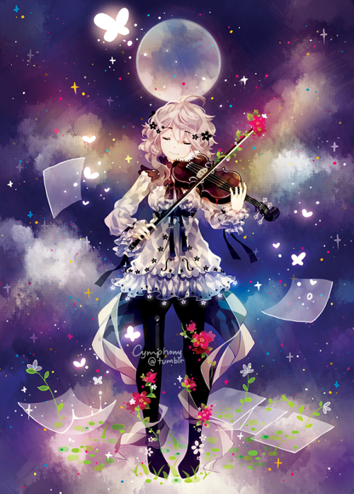 星光闪耀，小提琴家奏响心弦