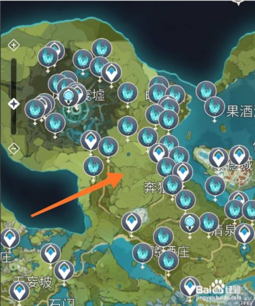 风神瞳的分布_原神风神瞳分布图_风神瞳分部图