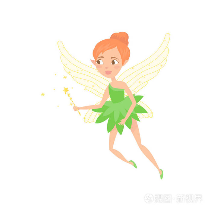 魔法俏佳人小精灵_魔法俏佳人精灵_魔法俏佳人小精灵简笔画