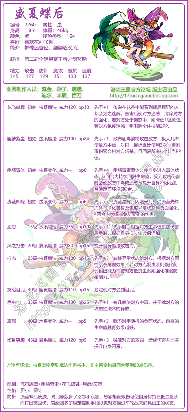 洛克王国蝶后怎么得2020_洛克王国蝶后斩杀机制_洛克王国若叶蝶