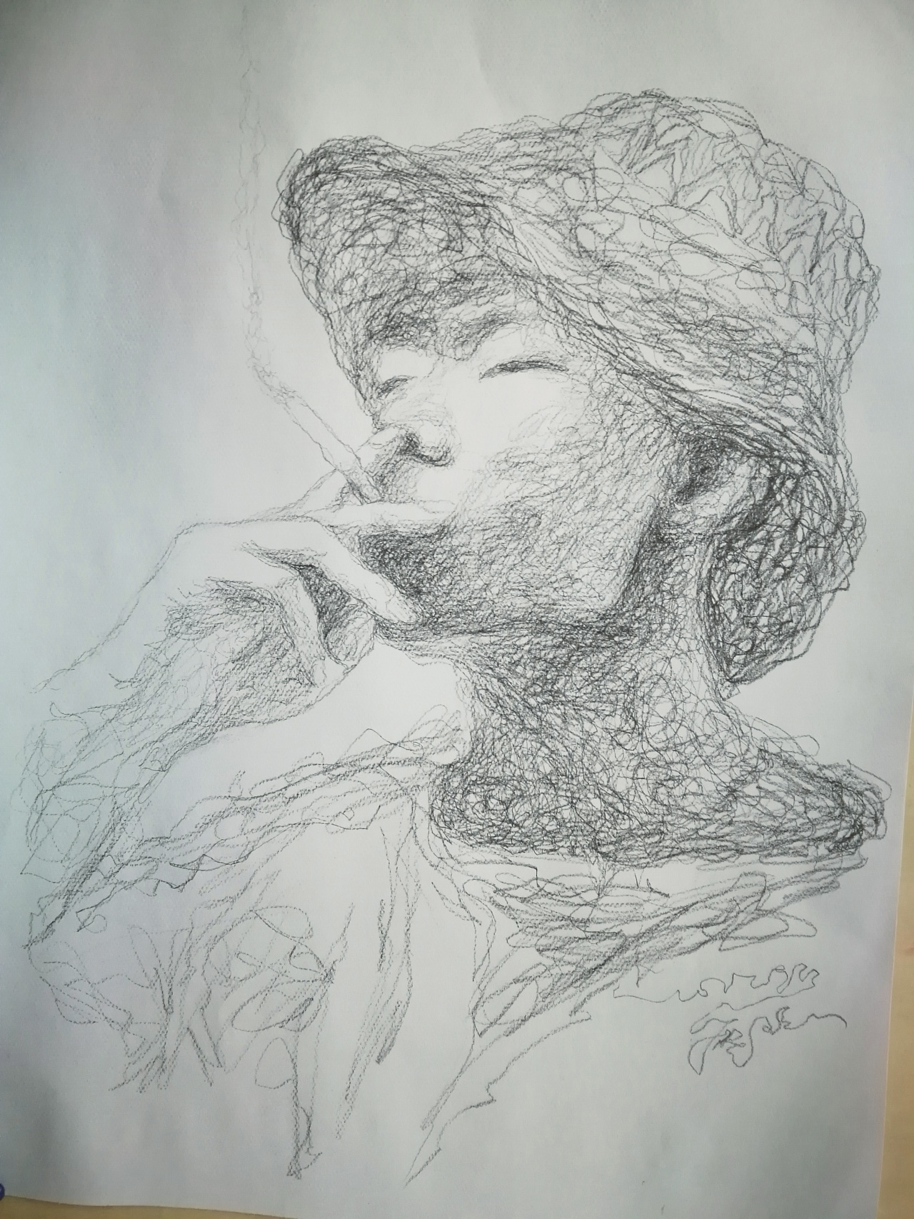 烟怎么画_烟画法_烟画画