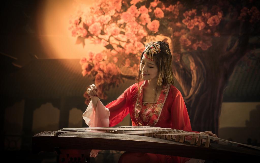 壁纸手机古风_壁纸古筝手机游戏软件_古筝游戏手机壁纸