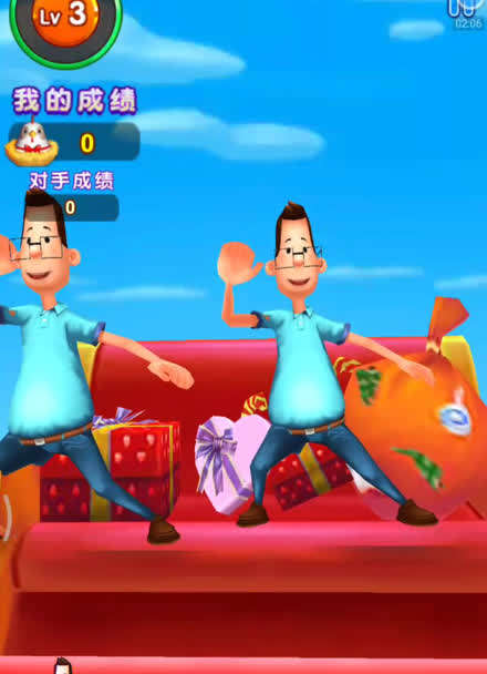 请播放大头儿子小游戏_玩大头儿子的游戏_大头儿子扔手机游戏