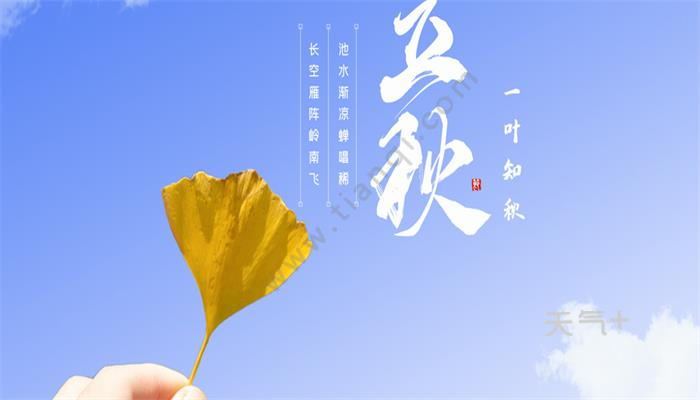 立秋是哪一天_立秋算不算秋天第一天_立秋是固定的一天吗