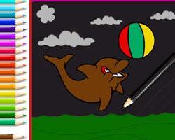 画海豚游戏,画海豚游戏的欢乐时光